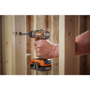 RIDGID 18V SubCompact Lithium-Ion Brushless 2-Tool Combo Kit with 3/8 in. Impact Wrench and 3 in. Multi-Material Saw