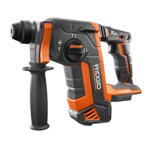 RIDGID 18-Volt OCTANE Cordless Brushless 1 in. SDS-Plus Rotary Hammer (Tool Only)