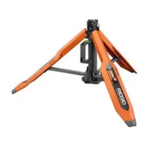 RIDGID Hybrid GEN5X Universal Collapsible Tripod Lighting Stand with (4) 1/4 in.-20 Threads for Mounting