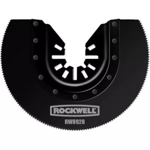 Rockwell Sonicrafter 3-1/8 in. High Speed Steel Semicircle Saw Blade