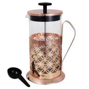 Mr. Coffee Trellise 32 oz. Rose Gold Coffee Press