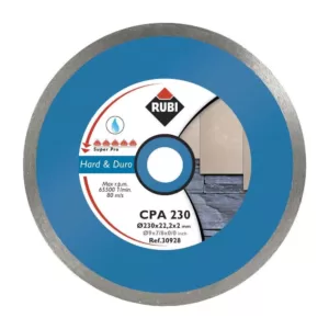 Rubi CPA 10 in. Superpro Stone Blade