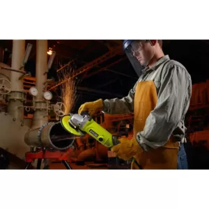 RYOBI 7 in. 10 Amp Angle Grinder