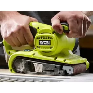 RYOBI 6 Amp Corded 3 in. x 18 in. Portable Belt Sander