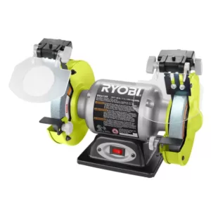 RYOBI 2.1 Amp 6 in. Grinder with LED Lights