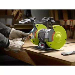 RYOBI 2.1 Amp 6 in. Grinder with LED Lights