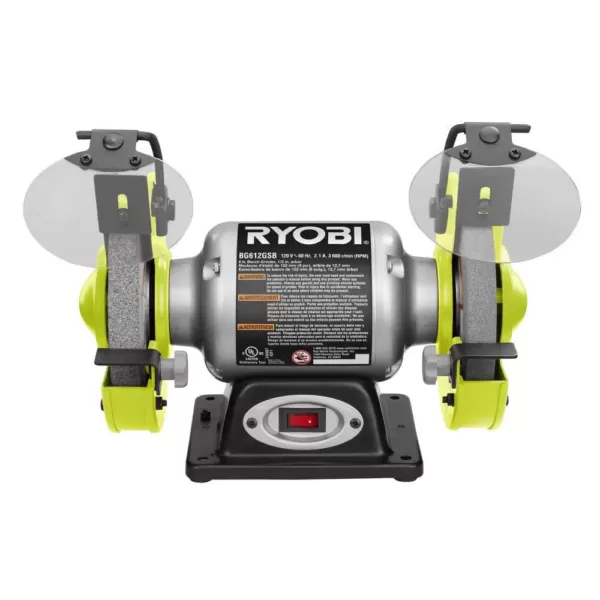 RYOBI 2.1 Amp 6 in. Grinder with LED Lights