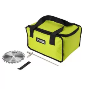 RYOBI 15 Amp Corded 7-1/4 in. Circular Saw with EXACTLINE Laser Alignment System, 24T Carbide Tipped Blade, Edge Guide and Bag