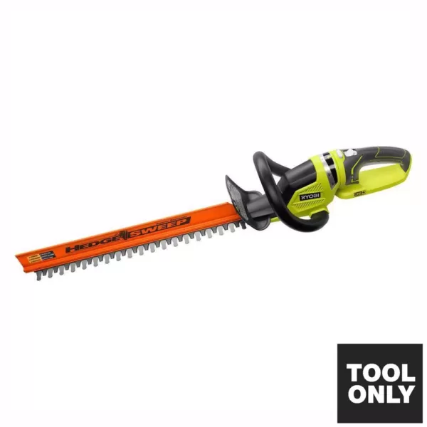 RYOBI ONE+ 22 in. 18-Volt Lithium-Ion Cordless Battery Hedge Trimmer (Tool Only)