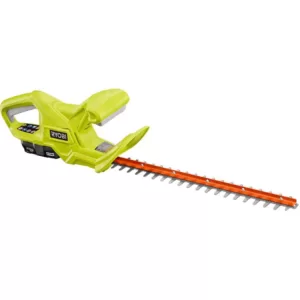 RYOBI ONE+ Lithium+ 18 in. 18-Volt Lithium-Ion Cordless Hedge Trimmer - 1.5 Ah Battery and Charger Included