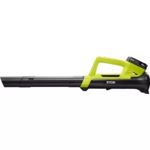 RYOBI ONE+ 90 MPH 200 CFM 18-Volt Lithium-Ion Cordless Leaf Blower/Sweeper - 2.0 Ah Battery and Charger Included