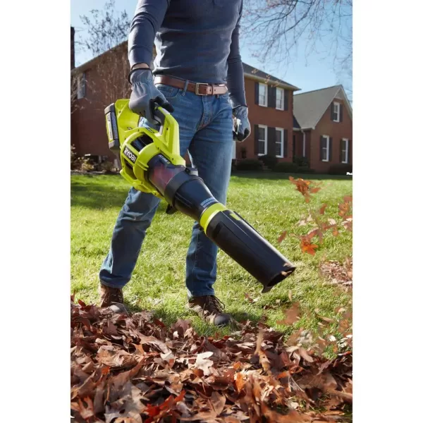 RYOBI 110 MPH 480 CFM Variable-Speed Turbo 40-Volt Lithium-ion Cordless Battery Jet Fan Leaf Blower (Tool Only)