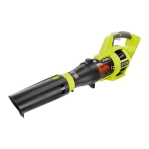 RYOBI 110 MPH 480 CFM Variable-Speed Turbo 40-Volt Lithium-ion Cordless Battery Jet Fan Leaf Blower (Tool Only)