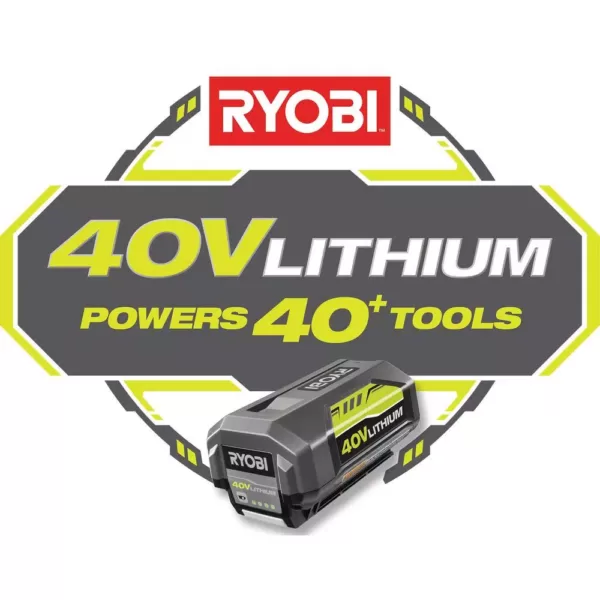 RYOBI 40-Volt Lithium-Ion Cordless Battery Leaf Vacuum/Mulcher (Tool Only)