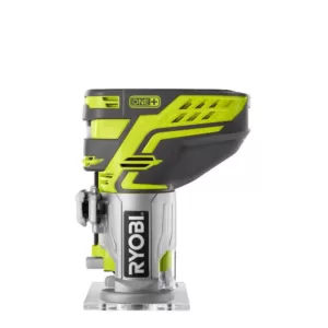 RYOBI 18-Volt ONE+ Cordless Fixed Base Trim Router (Tool Only) with Tool Free Depth Adjustment