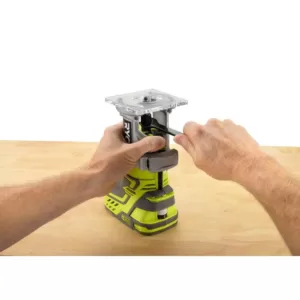 RYOBI 18-Volt ONE+ Cordless Fixed Base Trim Route with 1.5 Ah Compact Lithium-Ion Battery