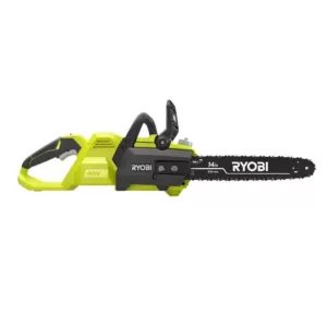 RYOBI 40-Volt Lithium-Ion Cordless Attachment Capable String Trimmer and Brushless Chainsaw w/4.0Ah Battery & Charger Included