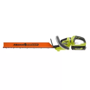 RYOBI 40-Volt Lithium-Ion Cordless Attachment Capable String Trimmer and Hedge Trimmer, 4.0 Ah Battery and Charger Included