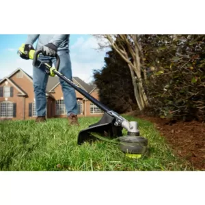 RYOBI 40-Volt Lithium-Ion Electric Cordless Battery Attachment Capable Trimmer with Blower, Hedge, Chainsaw (Tool-Only)