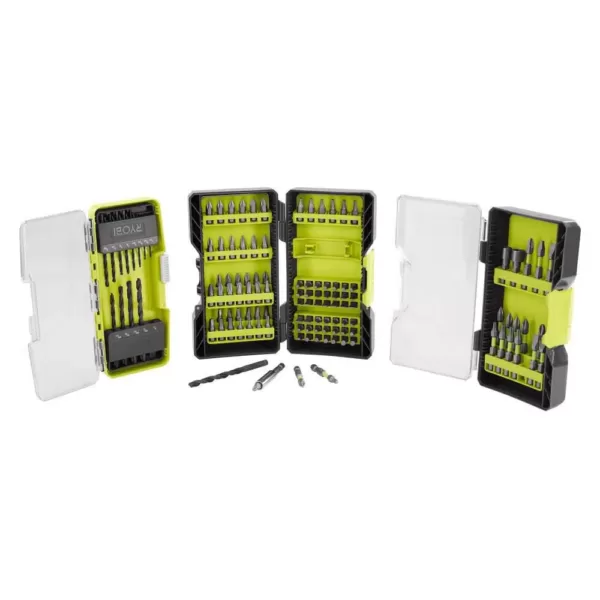 RYOBI 120-Piece Drill and Impact Rated Drive Kit