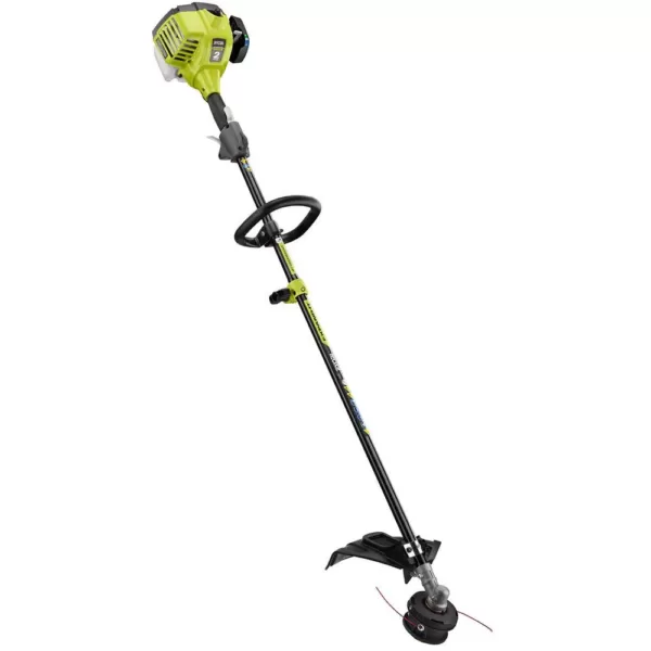 RYOBI 25cc 2-Cycle Attachment Capable Full Crank Straight Gas Shaft String Trimmer