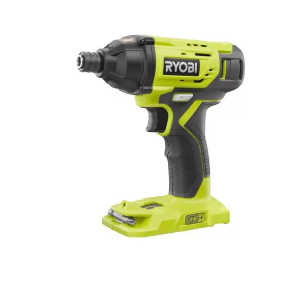 RYOBI 18-Volt ONE+ Lithium-Ion Cordless 1/4 in. Impact Driver Kit with (2) 1.5 Ah Batteries, Charger, and Bag