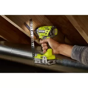 RYOBI 18-Volt ONE+ Cordless Brushless 3-Speed 1/4 in. Hex Impact Driver (Tool Only) with Belt Clip