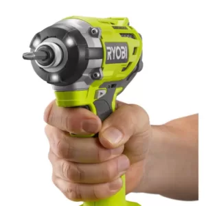 RYOBI 18-Volt ONE+ Cordless Brushless 3-Speed 1/4 in. Hex Impact Driver with 4.0 Ah Lithium-Ion Battery