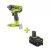 RYOBI 18-Volt ONE+ Cordless Brushless 3-Speed 1/4 in. Hex Impact Driver with 4.0 Ah Lithium-Ion Battery