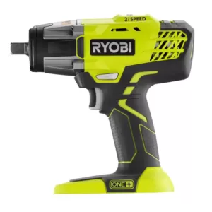 RYOBI 18-Volt ONE+ Cordless 3-Speed 1/2 in. Impact Wrench with 2.0 Ah Battery and Charger Kit