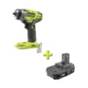 RYOBI 18-Volt ONE+ Cordless 3/8 in. 3-Speed Impact Wrench with 1.5 Ah Compact Lithium-Ion Battery