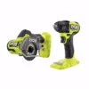 RYOBI ONE+ HP 18V Brushless Cordless Compact 3/8 in. Impact Wrench and Compact Cut-Off Tool (Tools Only)