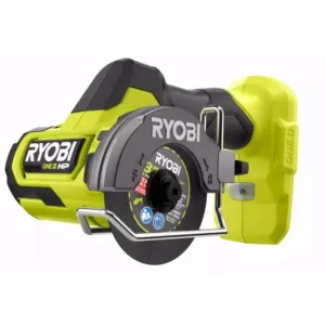 RYOBI ONE+ HP 18V Brushless Cordless Compact 3/8 in. Impact Wrench and Compact Cut-Off Tool (Tools Only)