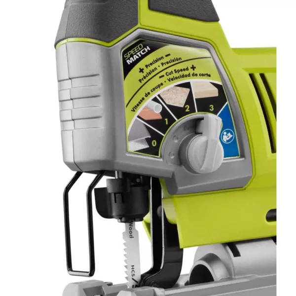 RYOBI 4.8 Amp Corded Variable Speed Orbital Jig Saw