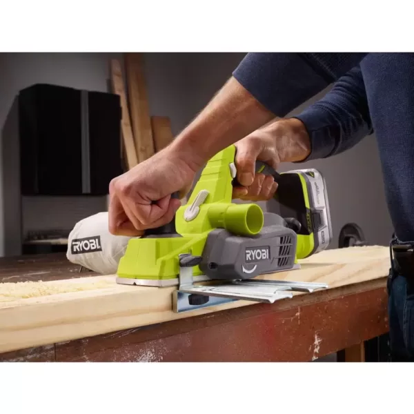 RYOBI 18-Volt ONE+ Cordless Jig Saw, Trim Router, and Planer (Tools Only)