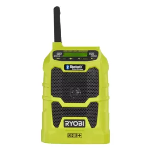 RYOBI 18-Volt ONE+ Cordless Compact Radio with Bluetooth Wireless Technology (Tool-Only)