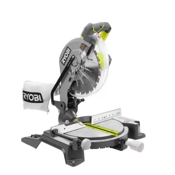 RYOBI 10 in. Compound Miter Saw with LED