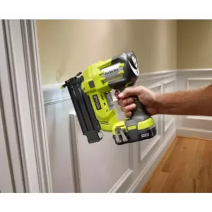 RYOBI 15 Amp 10 in. Sliding Compound Miter Saw and 18-Volt Cordless Airstrike ONE+ Brad Nailer