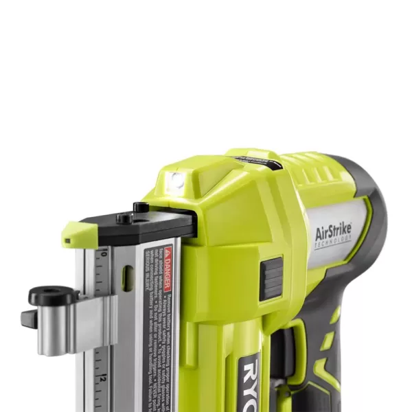 RYOBI 18-Volt ONE+ Lithium-Ion Cordless AirStrike 23-Gauge 1-3/8 in. Headless Pin Nailer (Tool Only)