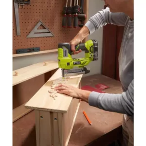 RYOBI 18-Volt ONE+ Lithium-Ion Cordless AirStrike 23-Gauge 1-3/8 in. Headless Pin Nailer Kit with 1.5 Ah Battery and Charger