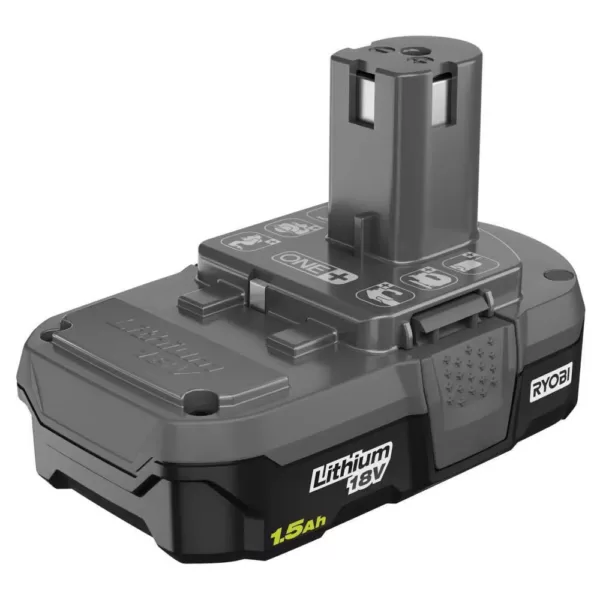 RYOBI ONE+ 18V Cordless 1/2 in. Drill/Driver Kit w/ 1.5 Ah Battery & 18V Charger w/ Impact Rated Driving Kit (20-Piece)