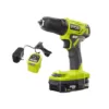 RYOBI 18-Volt ONE+ Cordless 3/8 in. Drill/Driver Kit with 1.5 Ah Battery and Charger