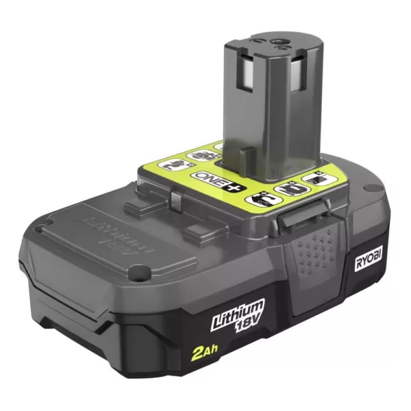 RYOBI 18-Volt ONE+ 2.0 Ah Compact Lithium-Ion Battery