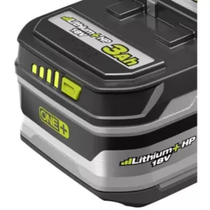 RYOBI 18-Volt ONE+ Lithium-Ion 3.0 Ah LITHIUM+ HP High Capacity Battery