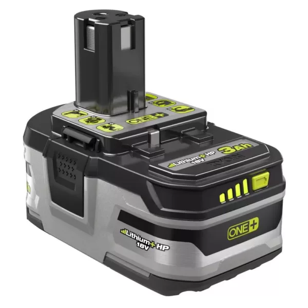 RYOBI 18-Volt ONE+ Lithium-Ion 3.0 Ah LITHIUM+ HP High Capacity Battery