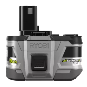 RYOBI 18-Volt ONE+ Lithium-Ion 9.0 Ah LITHIUM+ HP High Capacity Battery