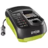 RYOBI 18-Volt ONE+ In-Vehicle Dual Chemistry Charger for use with 12V DC Outlet