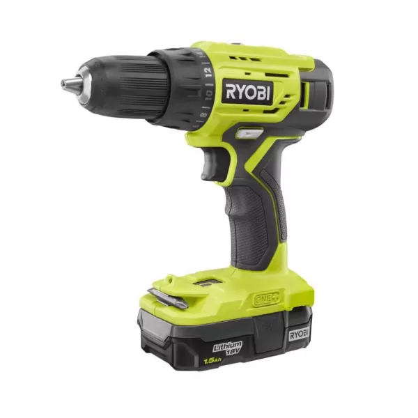 RYOBI 18-Volt ONE+ Lithium-Ion Cordless 2-Tool Combo Kit with Drill/Driver, Circular Saw, AirStrike 18-Gauge Brad Nailer