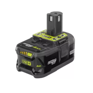 RYOBI 18-Volt ONE+ Lithium-ion Cordless 4-Tool Combo Kit with Free 18-Volt ONE+ 4.0 Ah LITHIUM+ HP High Capacity Battery