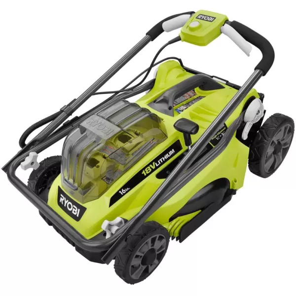 RYOBI 16 in. ONE+ 18-Volt Lithium-Ion Cordless Battery Walk Behind Push Lawn Mower (Tool Only)